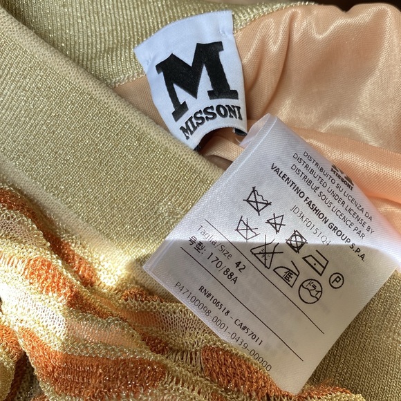 Missoni Wide Leg Gorgeous Sparkly Pants New With Tags Body Contouring Liner - Picture 10 of 16